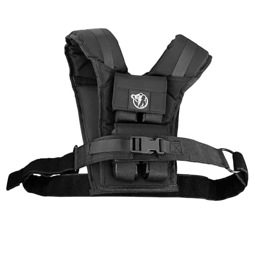 GORILLA SPORTS® Gewichtsweste 10/20/30 kg, verstellbar, Universalgröße