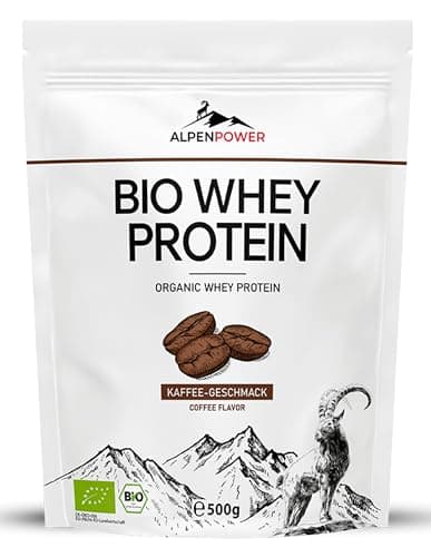 AlpenPower BIO WHEY Protein Kaffee