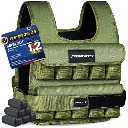 MSPORTS Gewichtsweste Premium